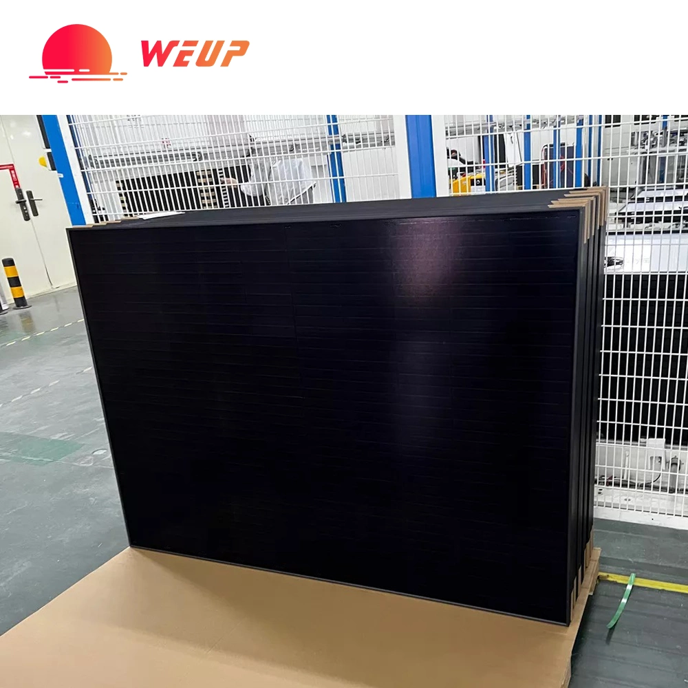 Diseño de Moda Negro completo Alta eficiencia 430W Nueva Energía brilló Mini Panel Solar