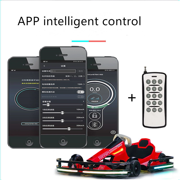 K9-2 APP Steuerpedal Go Kart Mini F1 Racing Electric Go Kart Scooter