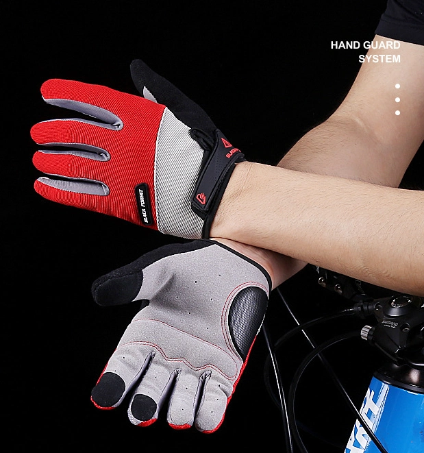 Deportes al aire libre equitación Fitness Long Finger Touch Screen Guantes