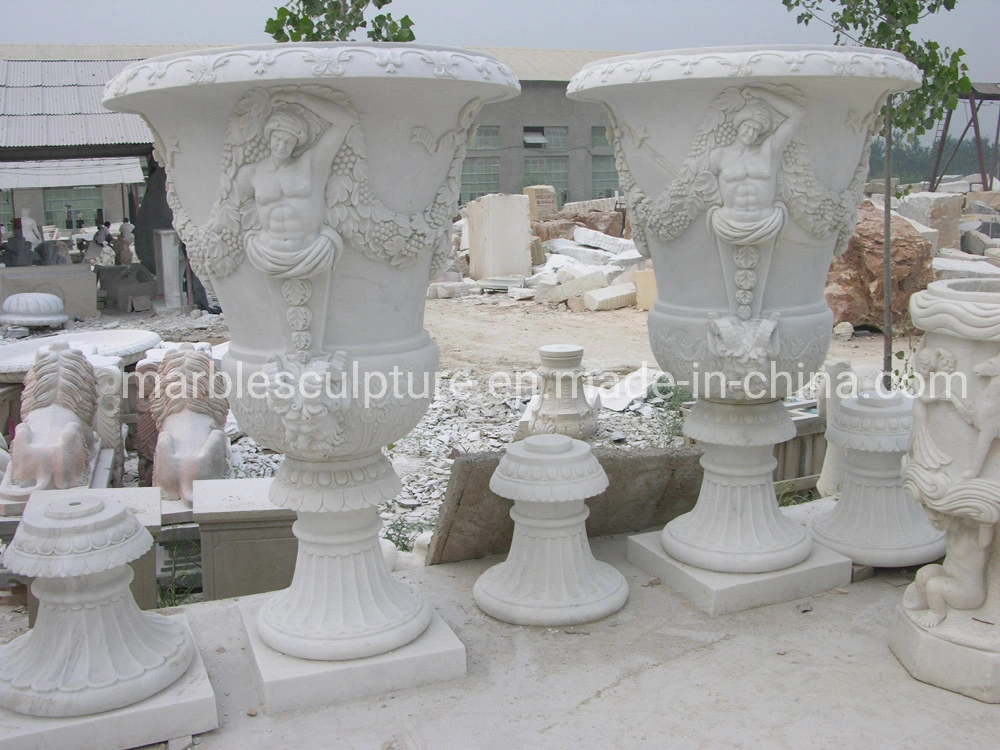 Marble Planter European Pot Granite Planter MP-025