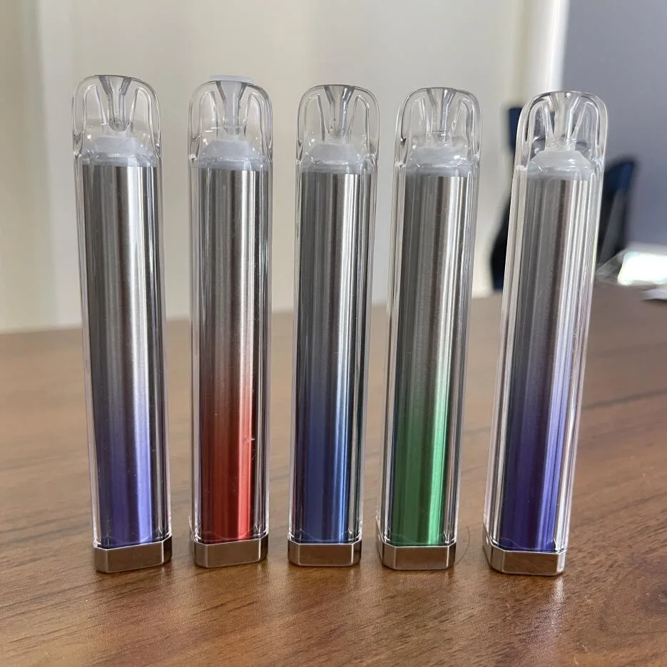 New 2022 Factory Wholesale Crystal Disposable Vape 600 Puffs 0%2% Nic 2 Ml Oil 500 mAh 12 Flavor Electronic Cigarette Pen Ecigs