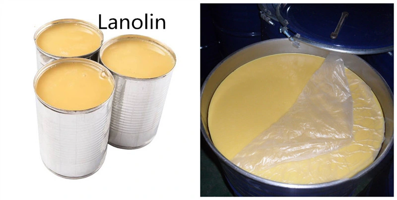 Factory Sell Yellow Flake Form Water-Soluble Lanolin for Cosmetic