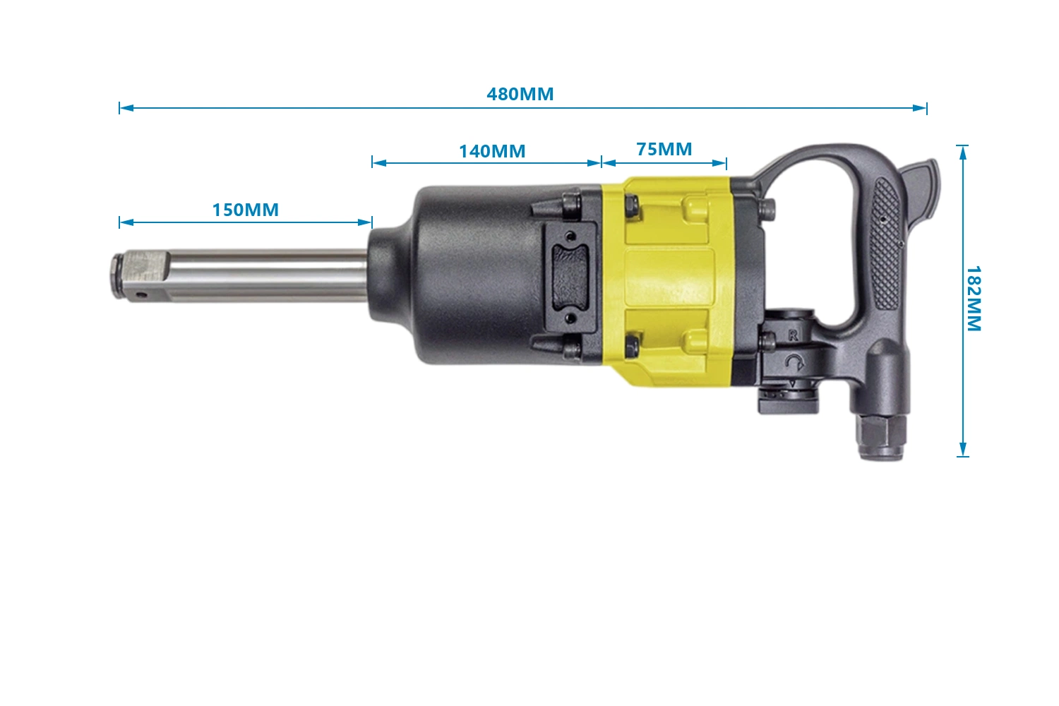 Pneumatic Air Impact Wrench for Car Repair