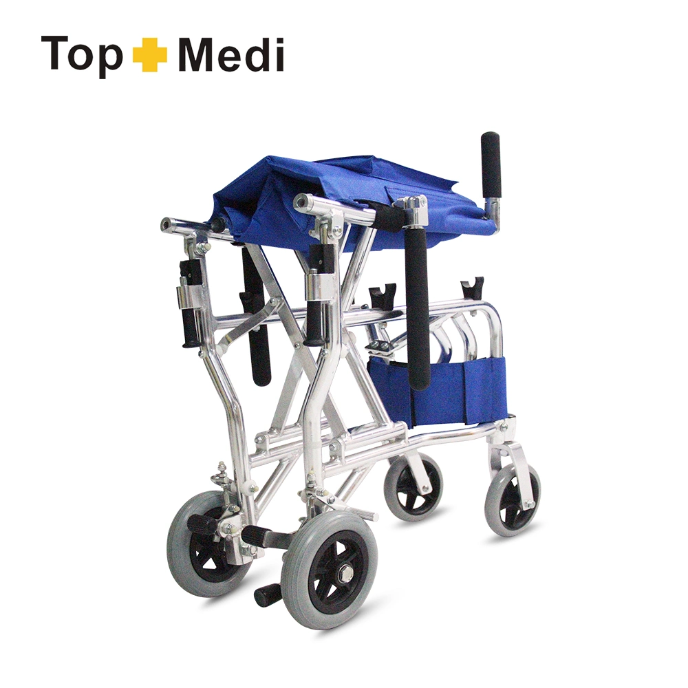 Lightweight Foldable Manual Wheelchair for Disabled