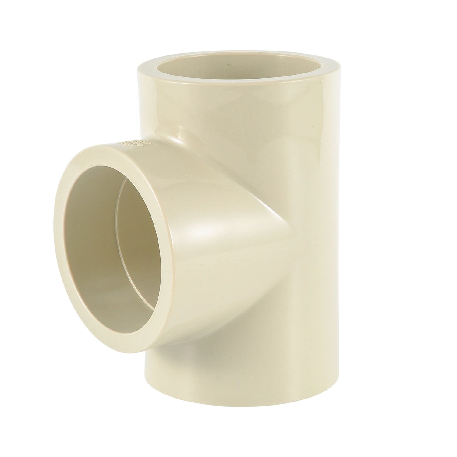 High Quality Pph Tee Pipe Fittings Green Environmental Protection Material