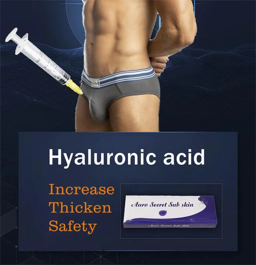 Hyaluronic Acdi Benefits Injectable Dermal Filler Enlargement Penis Men