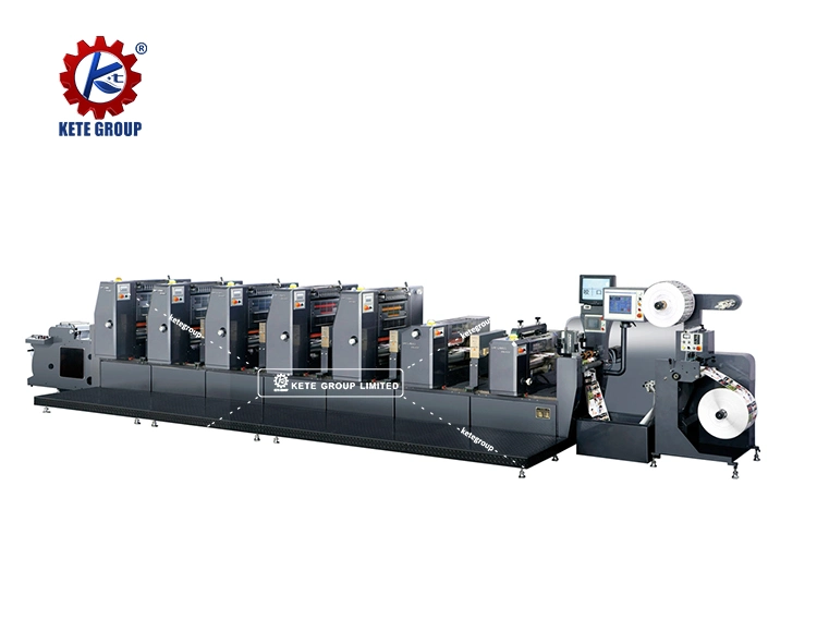 Digitale Inkjet Flexo Etikettendruckmaschine