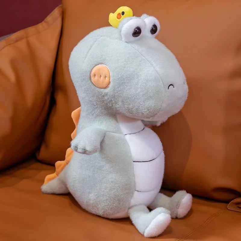 Dinosaurio Peluche muñeca cocodrilos durmiendo lanzar almohada