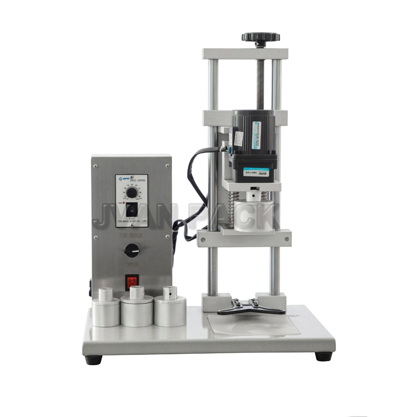 Ddx-450 Tabletop Dropper Cap Tightener Beverage Cosmetic Jar Bottle Screw Capping Sealing Machine