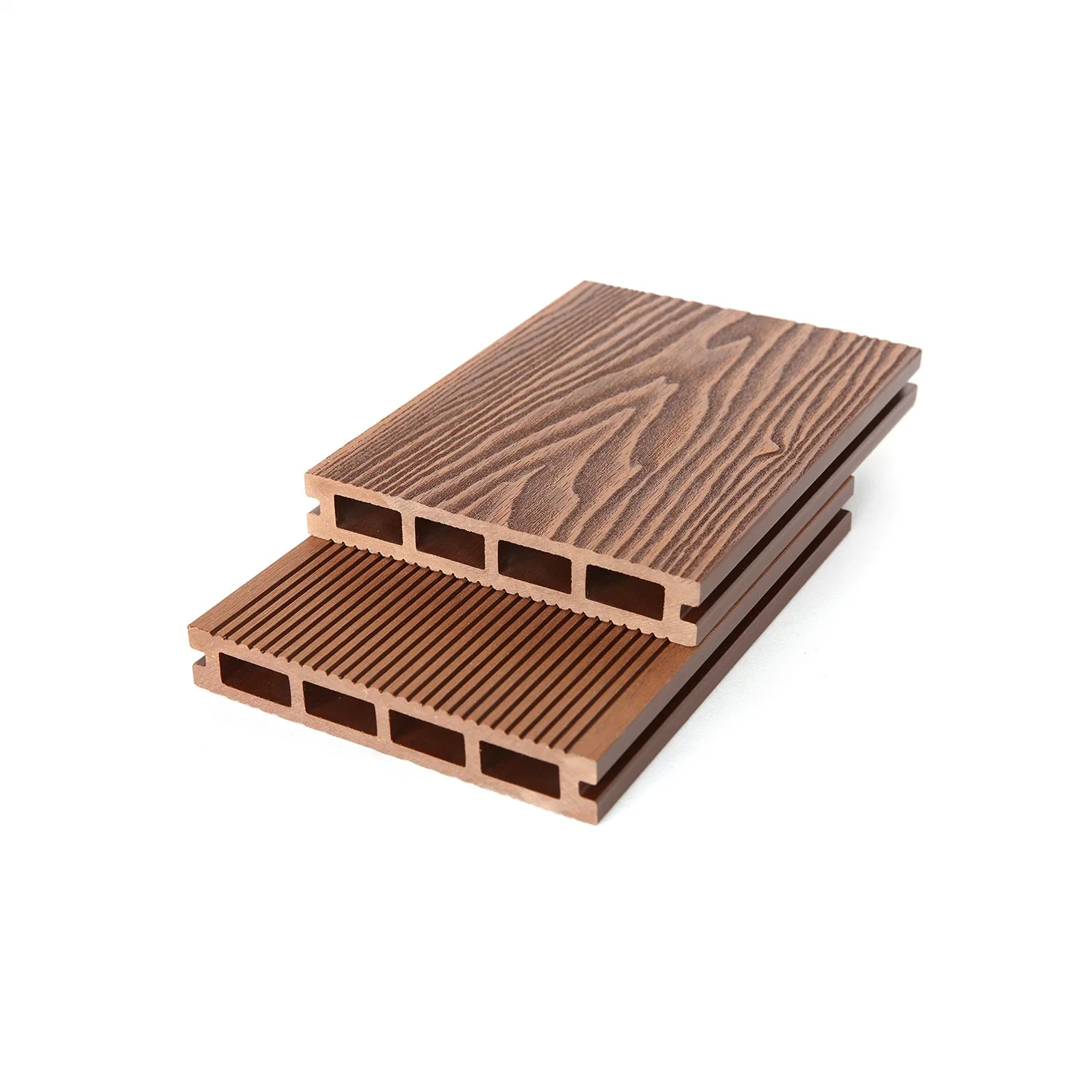 Hot Sales Wood Plastic Composite WPC New Technology Outdoor Green Environment 3D Embossed Decking