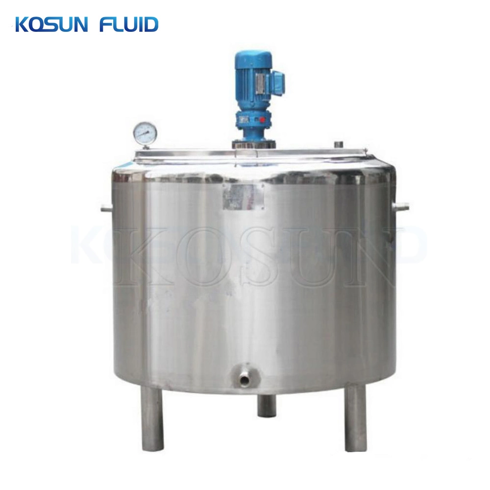 Food Grade Heating & Cooling Yogurt Milk Fermentation Tank