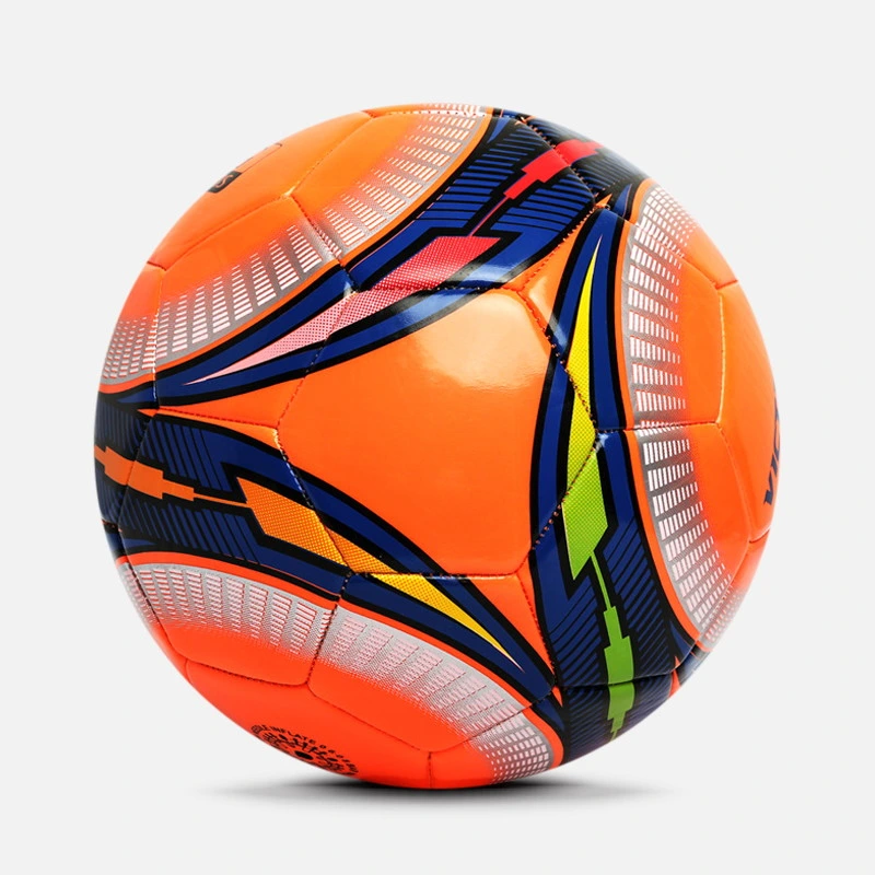 Échantillon gratuit Logo imprimé personnalisé colorés ballon de soccer