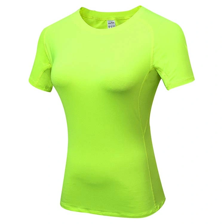 Neue Mode Sport Baumwolle Custom Slim Fit T-Shirts in Bulk Frauen Großhandel Blank T-Shirts