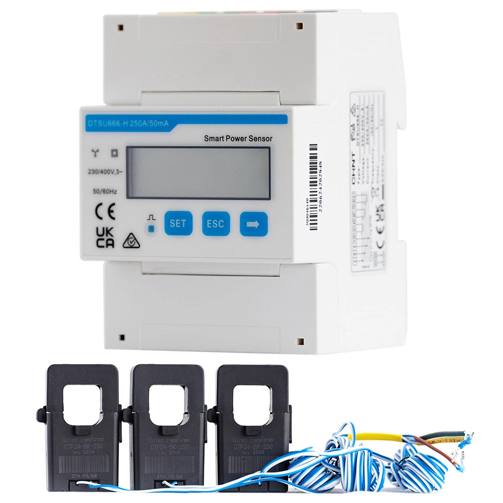 Трехфазный датчик питания измерителя Huawei Smart Meter Dtsu666-H, 250 а/50 мА Измеритель электроэнергии