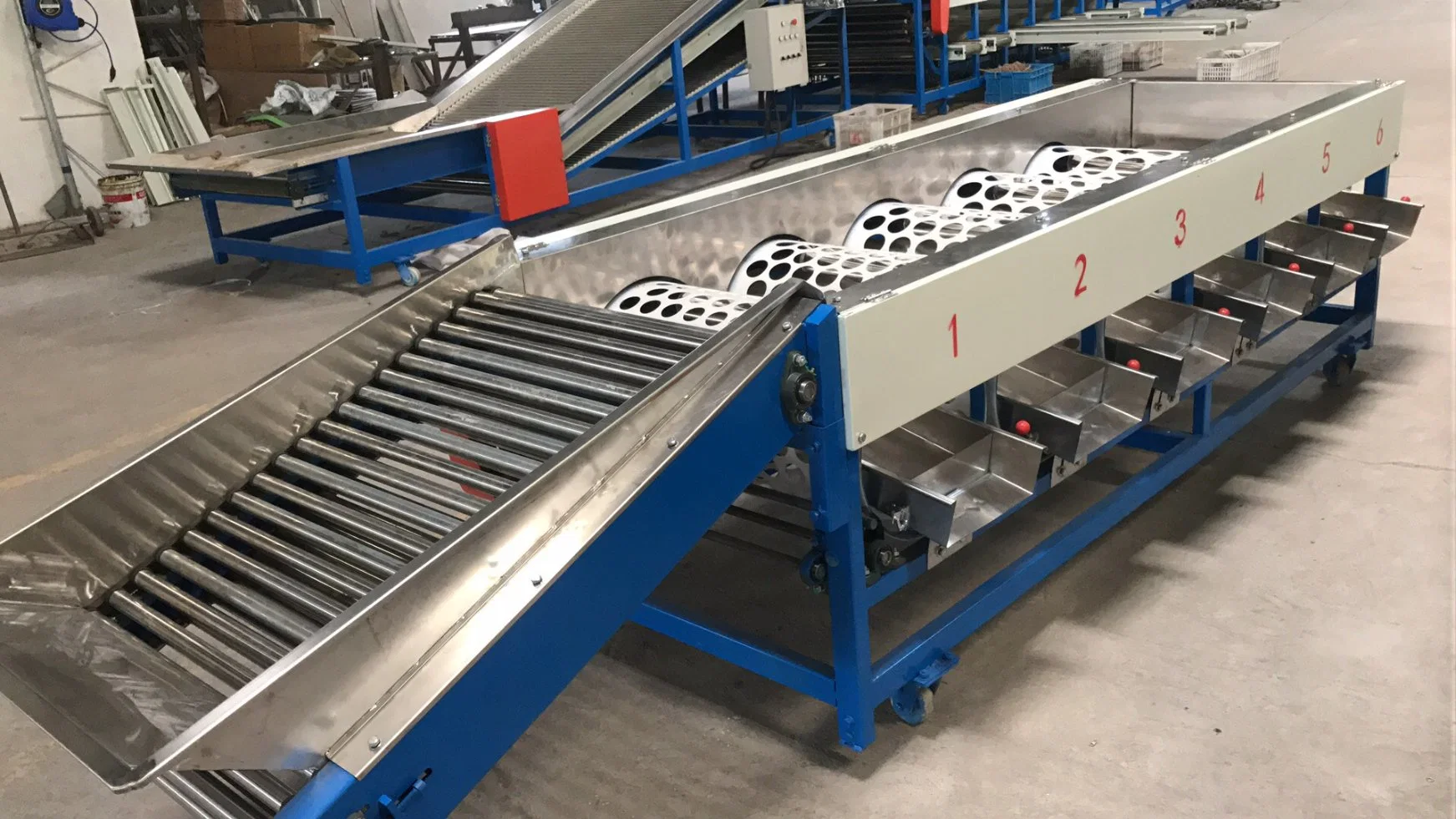 Apple Orange Sorting Tomato Fruit Sorting Machine