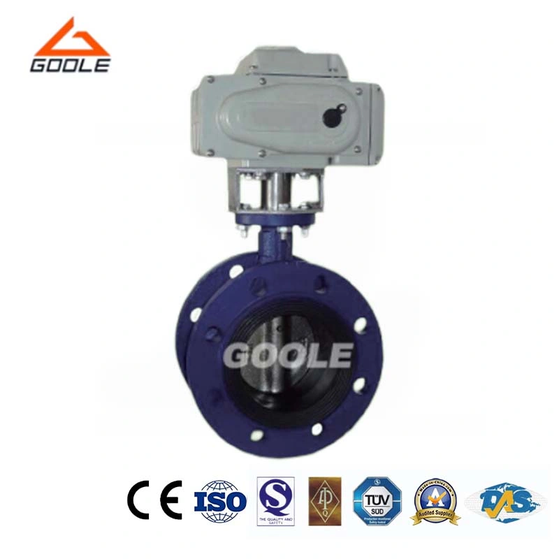 Electric/Motorized Soft Seal Flanged Butterfly Valve (GAD941X)