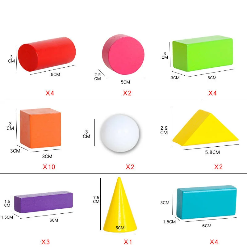 Mayorista/Proveedor de fábrica de bloques de construcción de la educación Juguetes de madera