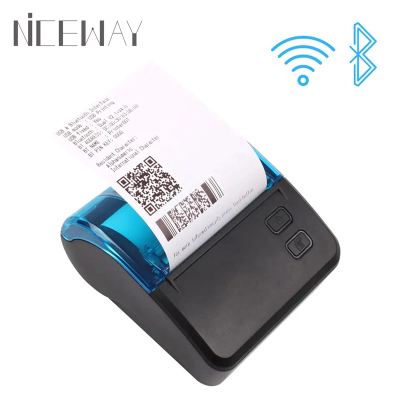 Fabrik direkt Mini 80mm Smartphone Wireless Tragbare Blue-Tooth Thermal Receipt Drucker