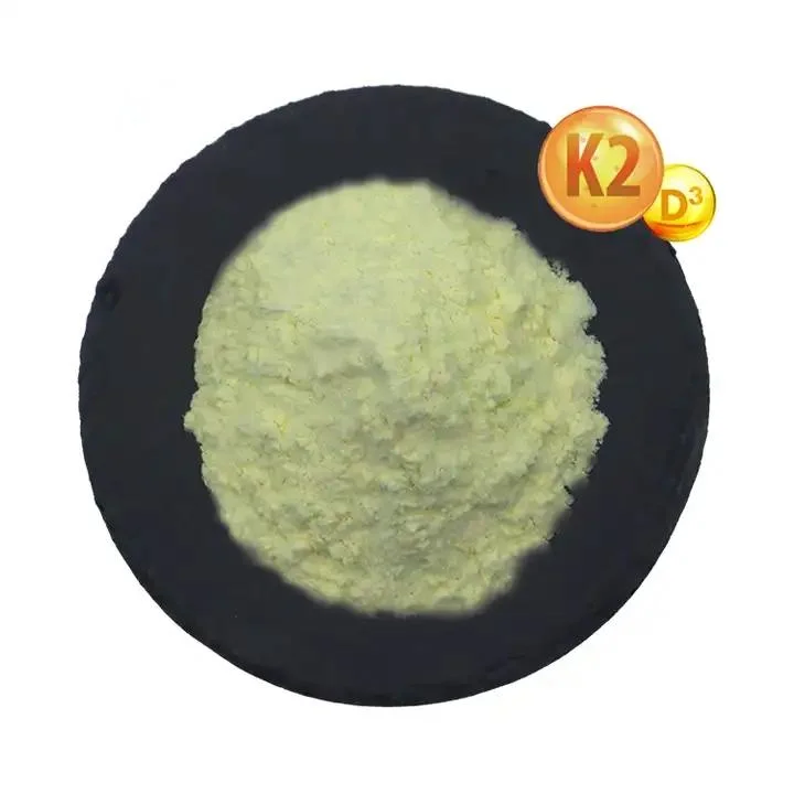 Supply Bulk 1.3% 1.5% Pure Vitamin K2 Mk7 Powder