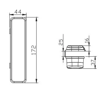 Fingerprint Smart Lock for Framed Sliding Door