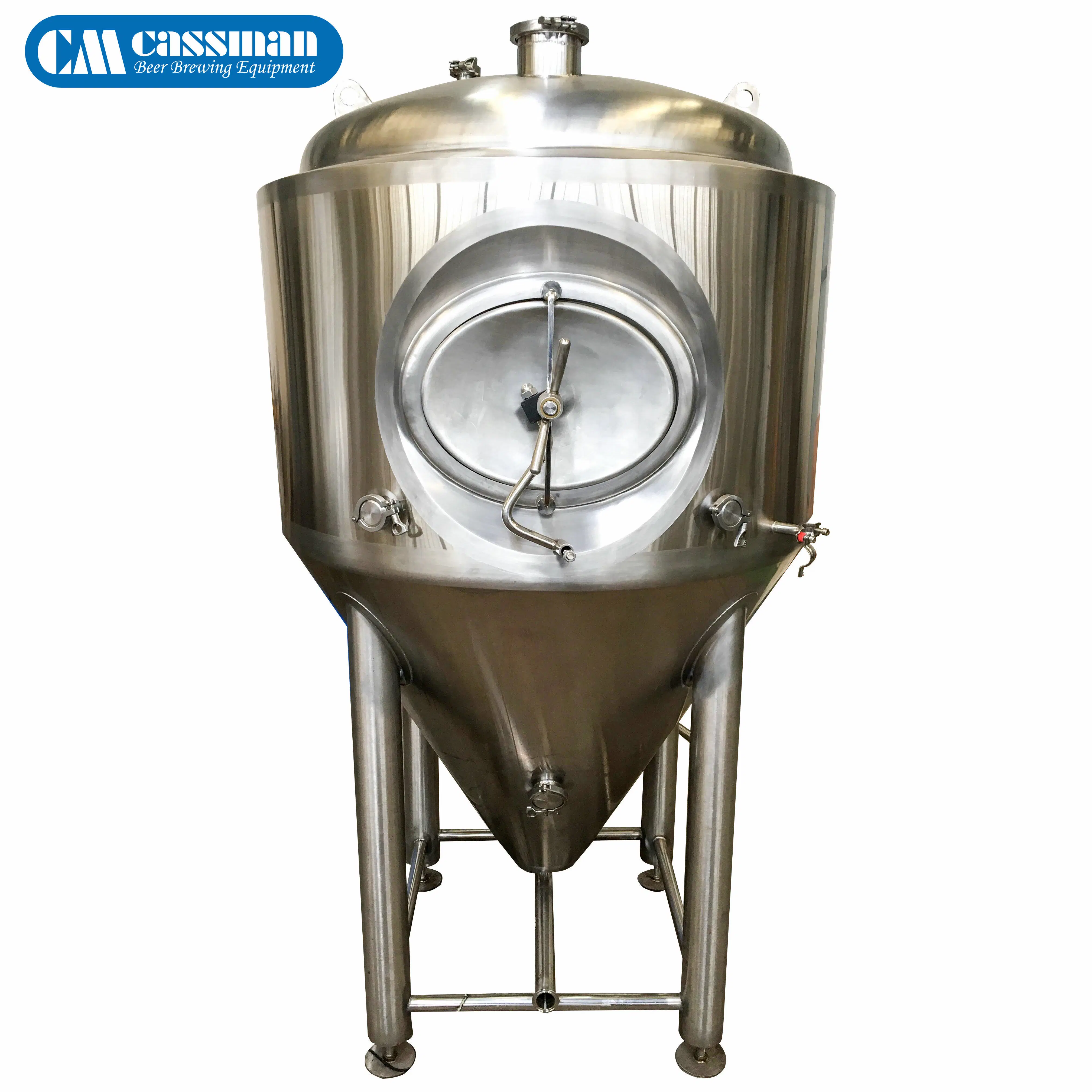 5bbl Isobaric cerveza tanque de fermentación 500L fermentador cónico 5HL la fermentación de los equipos