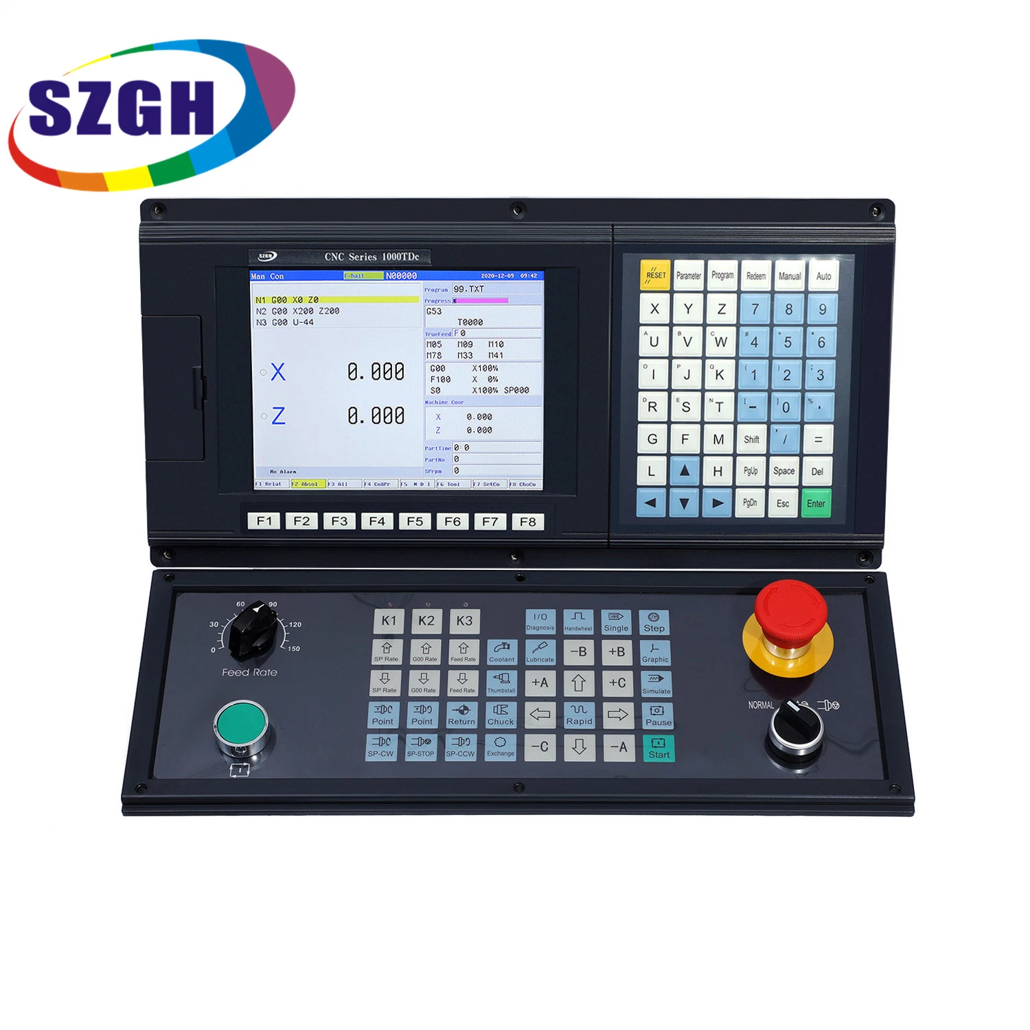 Szgh Drehmaschine CNC System 3 Achsen CNC Drehmaschine Controller Center USB CNC Drehmaschine Tischdrehmaschine CNC Drehmaschine Controller zum Verkauf CNC Laltthe für Shop