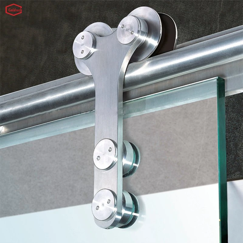 304 Stainless Steel Shower Door Hardware Sliding Glass Door Roller Kits