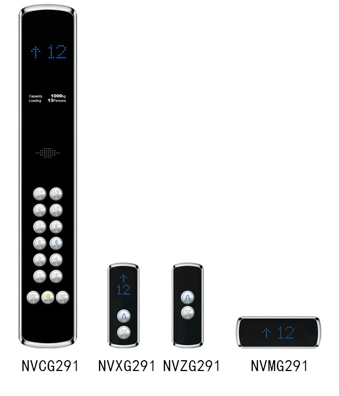 Control de frecuencia de microcomputadora 3000kg Nova Ascensor Lop Panel de operación de automóvil
