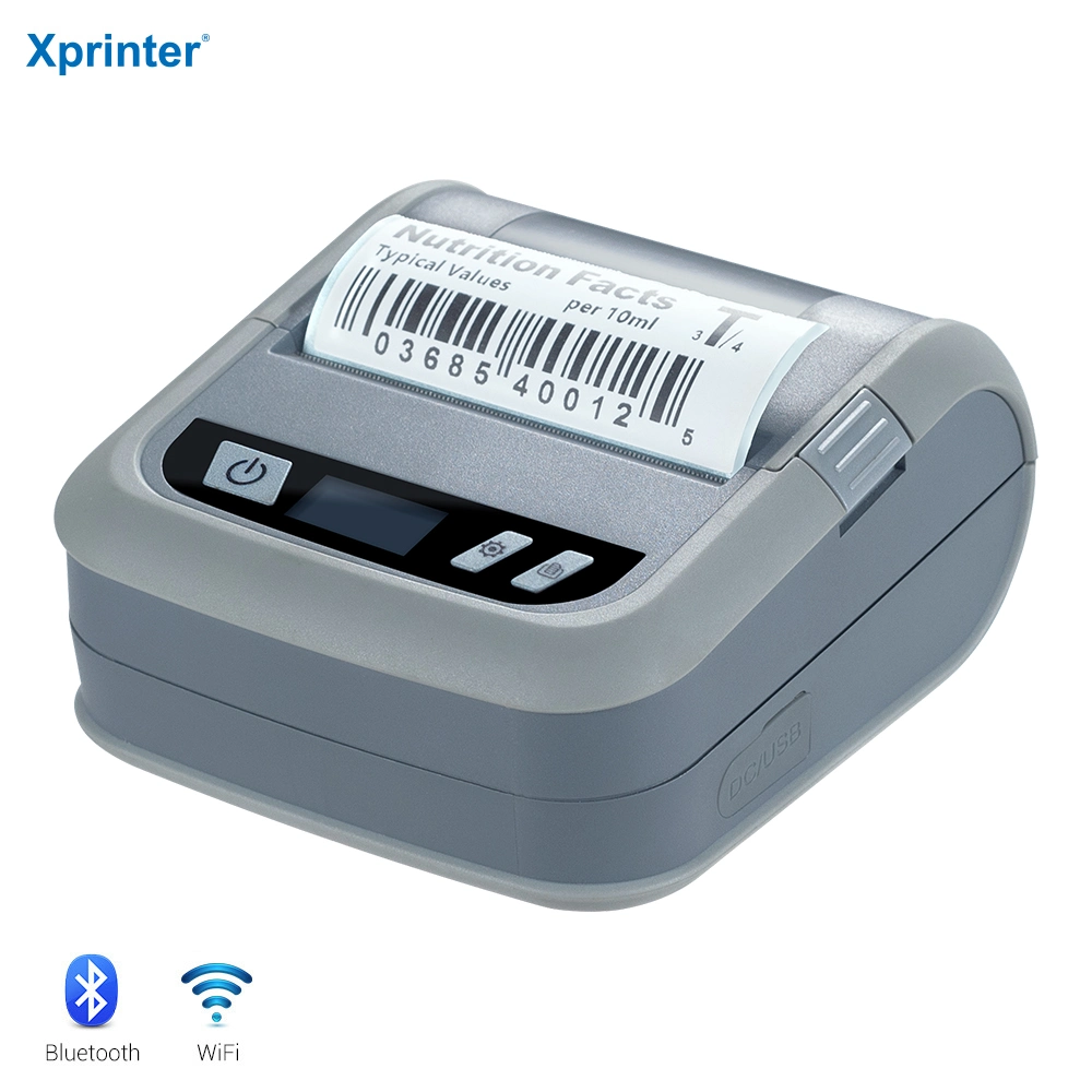 Imprimante d'étiquettes mini Xprinter XP-P323B USB+Bluetooth version standard 80mm Imprimante portable