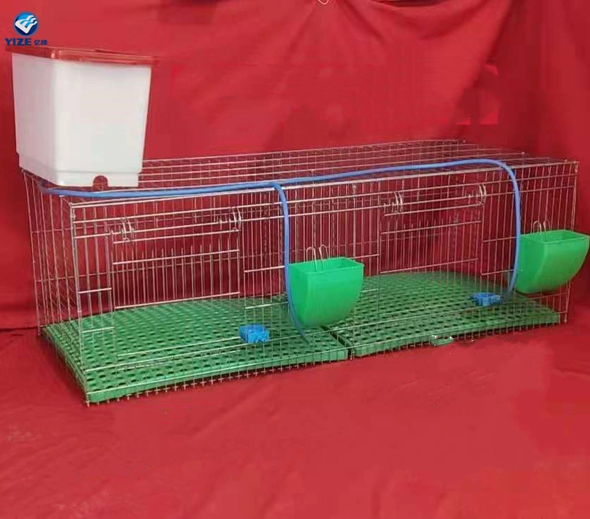4 Layers 24 Cells Commercial Rabbit Farm Breeding Cage
