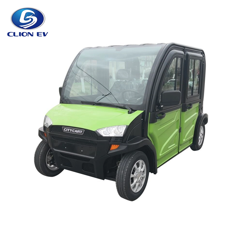 4 Wheel Low Speed Bev Battery Powered Small Electric Vehicle Car