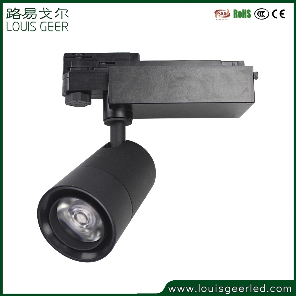 2020 Latest Design Black and White LED Pendant COB Track Light for Modern Moving Exhibition