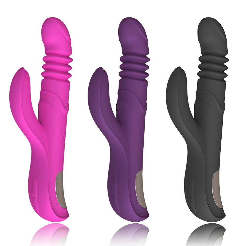 BS1021 Mini vibrateur de silicone de recharge sans fil électrique Dildo vagin vibreur