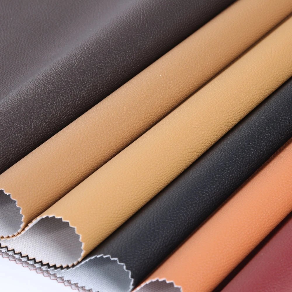 1.2mm Thickness Car Seat Cover PU PVC Leather Fabric