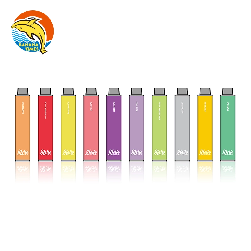 Rechargeable USB-C E Cigarette 5500puffs 10ml Disposable/Chargeable Vape 5% Nico Fruits Vape Pen
