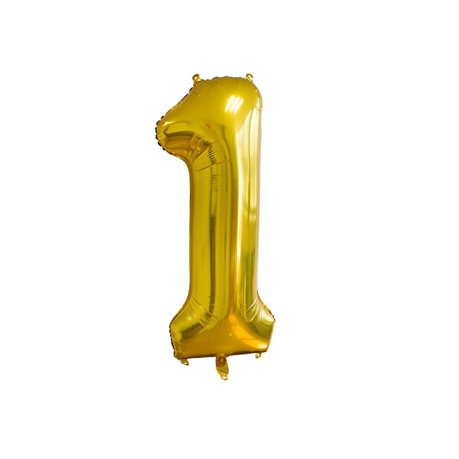 Gold Big Foil Helium 32 Inch Mylar Digital Jumbo Number Balloons for Party Decorations