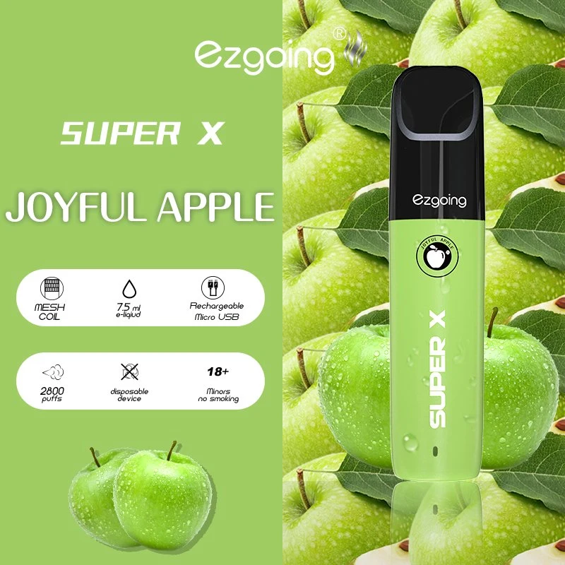 Ezgoing Mini E-Cig Hot Sale Vape Pen 2800 Puffs XXL Electronic Cigarette