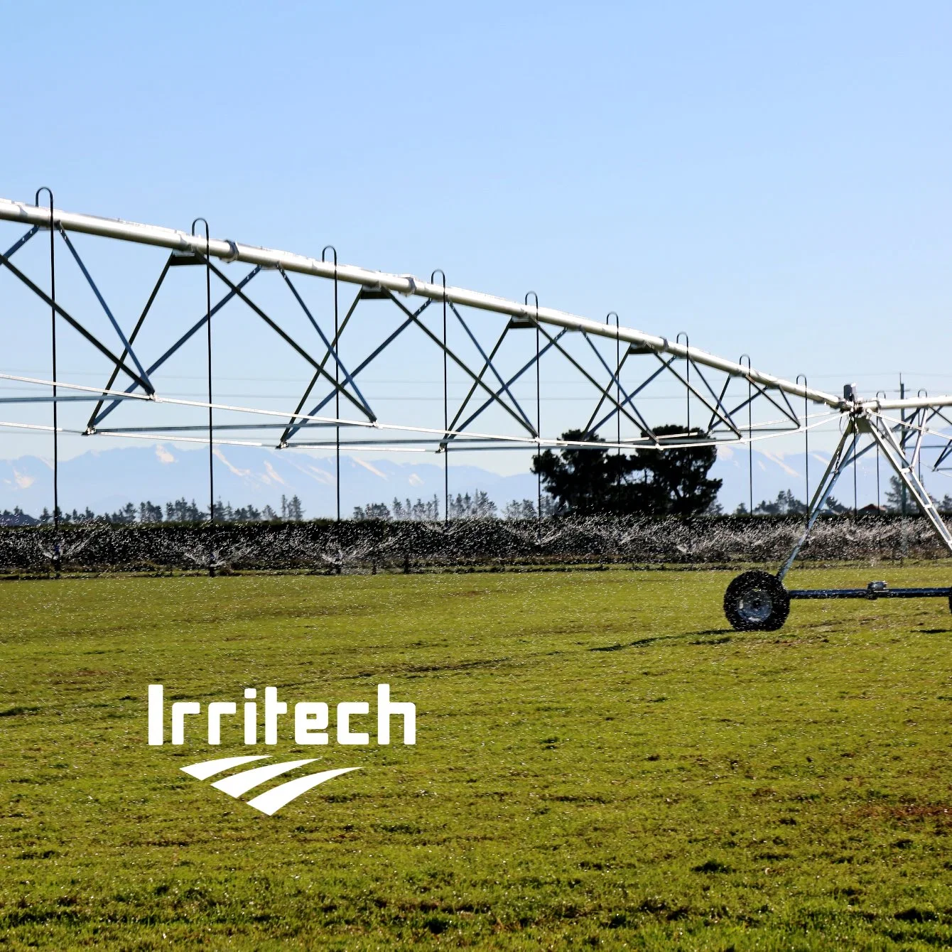 Mechanized Irrigation Center Pivot Irrigation System with Borehole Electric Pump