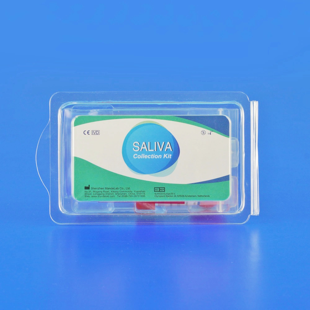 Hot Vente de kit de prélèvement de salive jetables médicaux précis de la salive de trousses de VTM populaires Test de Virus