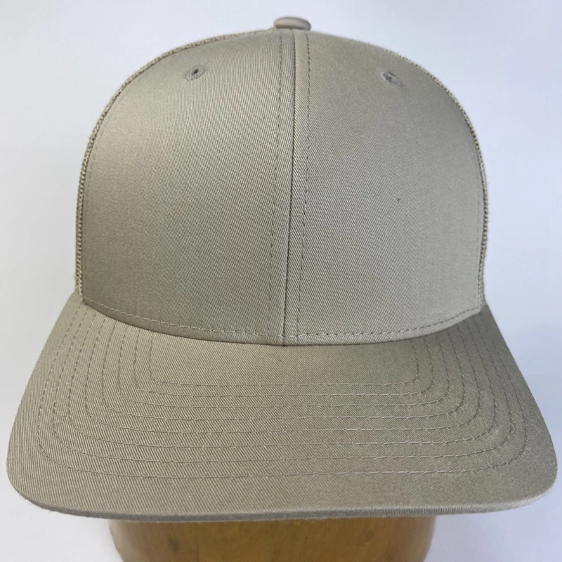 Custom Blank Fitted Net Hüte 100% Polyester Sport Cap Markt Hut