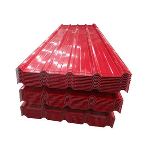 CGCC Dx51d PPGI Zinc Coated Color Corrugated Steel Roofing Sheet