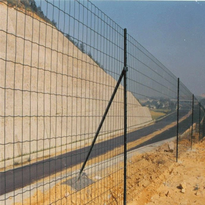 Venda a quente de novo fio de dupla face Fence Net Construction com segurança temporária Proteção proteção da Fence Elevador porta de proteção da cabeça do poço