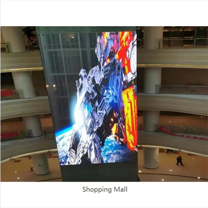 P15.6mm Flexible Mesh LED Display LED Transparent Display Screen