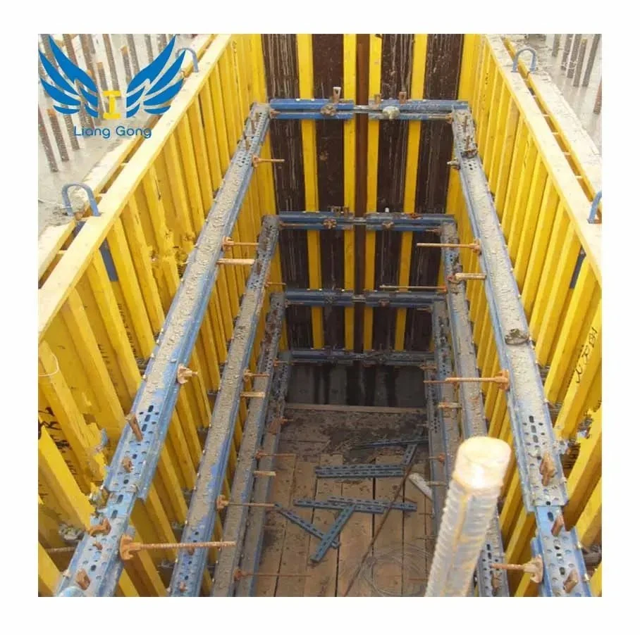 China Lianggong Manufacture Customized Elevator Shaft Beam Platform Slab Formwork System for Stairwell