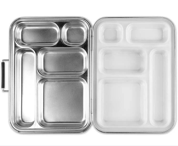 Aohea Stainless Steel Food Container Box Camping Dishwasher Safe Bento Box