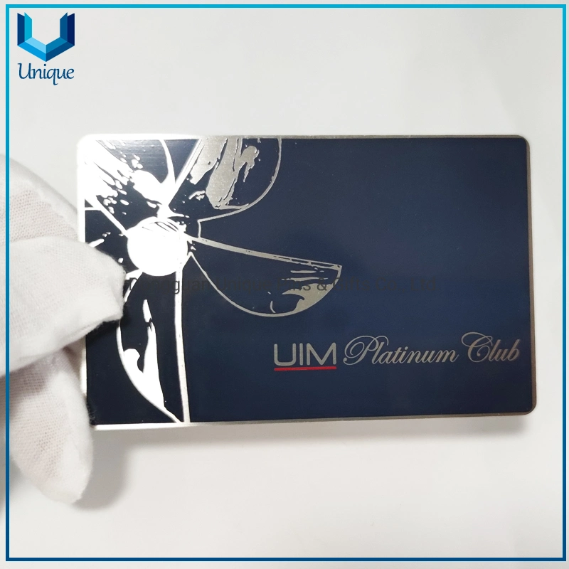 Custom Design Club Membership Card, Magnet VIP Card, Visiting Mirror Surface Polished Finish Business Metal Card