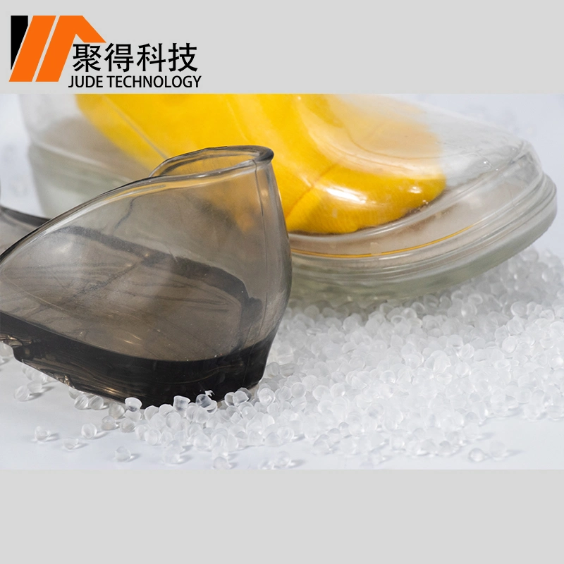 Eco-Friendly Clear Transparent Crystal Flexible PVC Granules Compound for Shoes Rain Boots