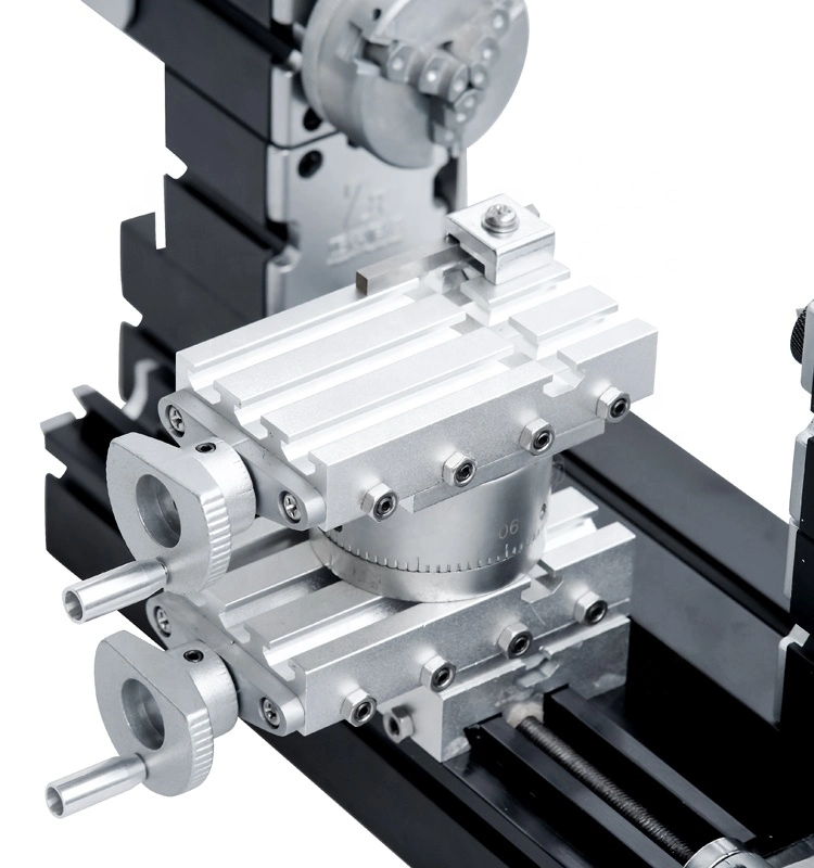 60W todos los metales 4-Axis Zrcc04060 Rotary miniatura torno para la modelación de bricolaje Y Woodworking