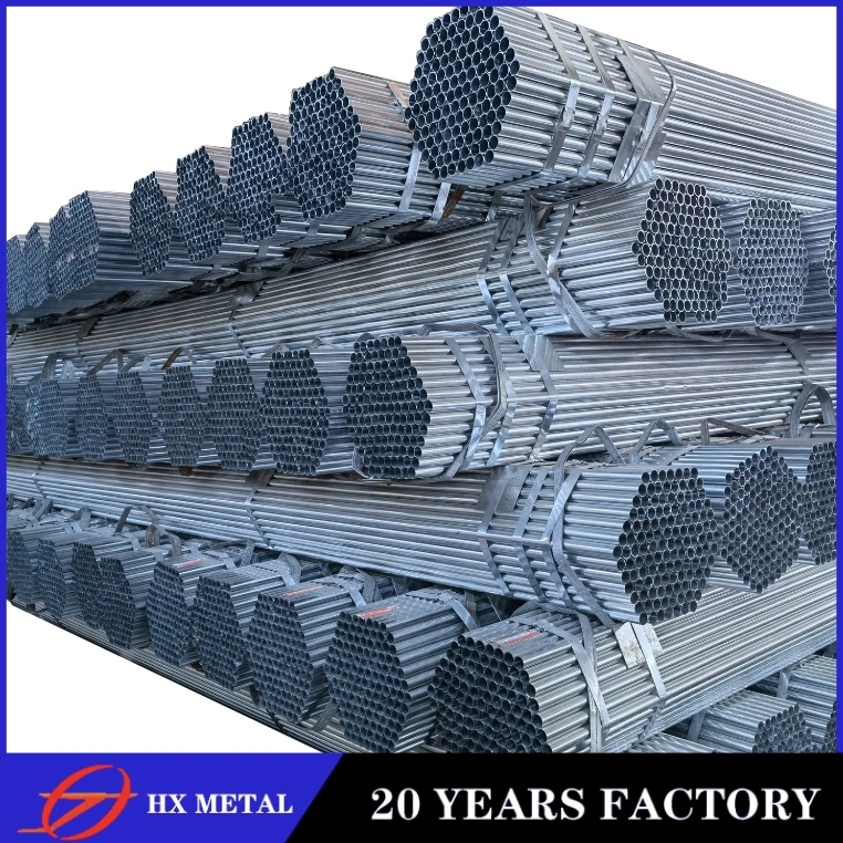 Pipe Factory High Quality Q235,BS1387,ASTM A53,A500,S235jr,Ss400 Pregalvanized Steel Pipe/Pregalvanized Welded Round Pipe/Round Pipe/Gi Pipe with Better Price