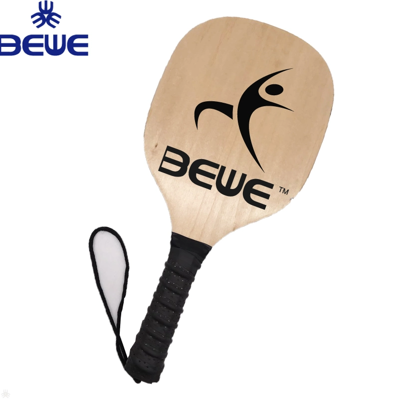 Wholesale/Supplier Cheap OEM Printing Wood Pickleball Paddle Racket Bundle